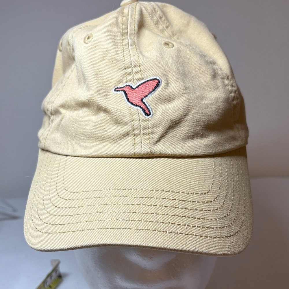 Birddogs Tan (yellowish) Cotton Buckleback Cap One Size